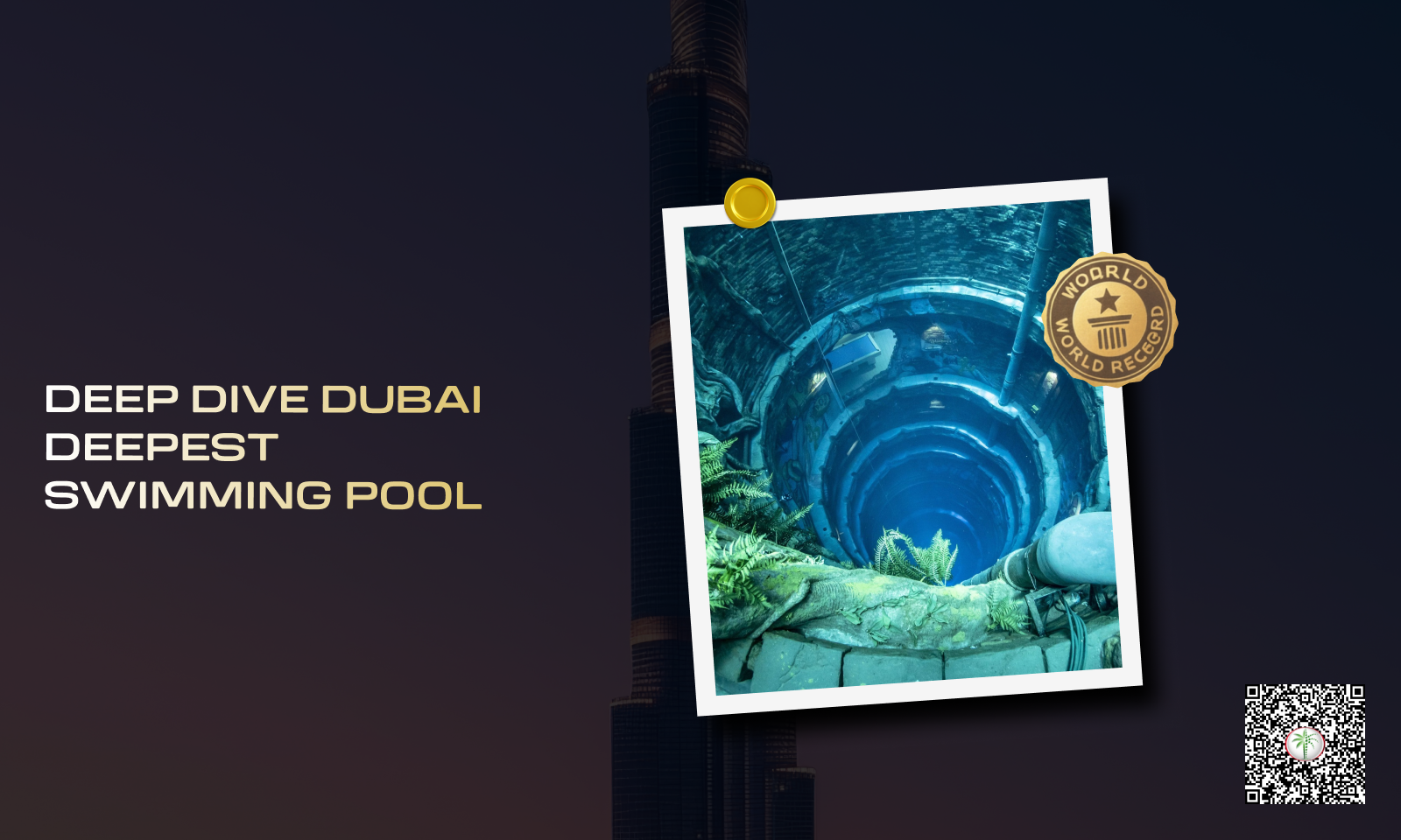 Deepest Diving Pool - Deep Dive Dubai